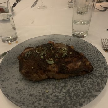 One 10 - Rib eye steak, potato's onions-  seasoned great and served hot. - Desserts Near Me - Melville, New York