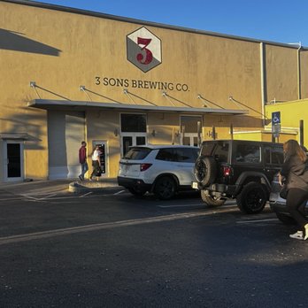 3 Sons Brewing - Outside - Breweries Near Me - Dania Beach, Florida