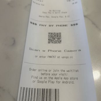 First Watch - Scan QR code with phone camera to pay the bill - Breakfast & Brunch Near Me - Lake St. Louis, Missouri