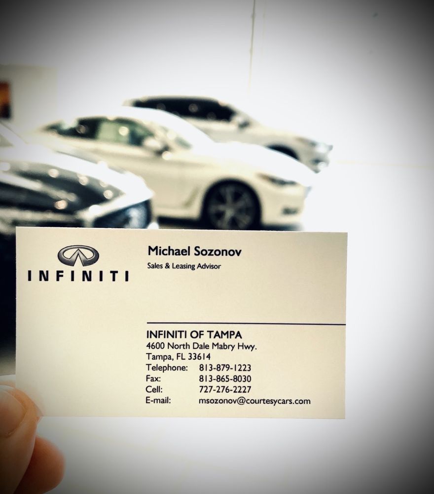INFINITI OF TAMPA 37 Photos & 104 Reviews 4600 N Dale Mabry Hwy