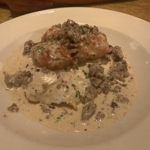 Photo of Grand Lux Cafe - Las Vegas, NV, United States. Biscuits and gravy