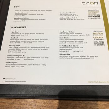 Chop Steakhouse & Bar - Steakhouses Near Me - Edmonton, Alberta