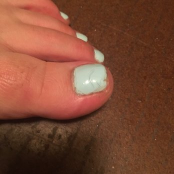 Studio N9 Quality Nails & Spa - Smudged pedicure - Nail Salons Near Me - Austin, Texas