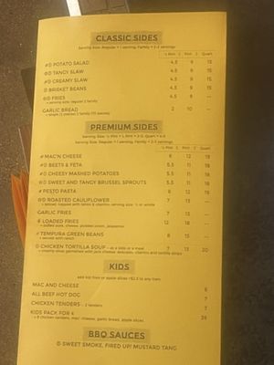 Menu photo 7 Hazy Barbecue Danville, CA