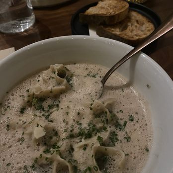 Foundation Social Eatery - Mushroom ravioli - New American Near Me - Alpharetta, Georgia