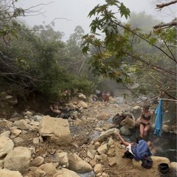 8 different pools with different varying temperatures. From scolding hot to warm. 8 different pools with different varying temperatures. From scolding hot to warm.
