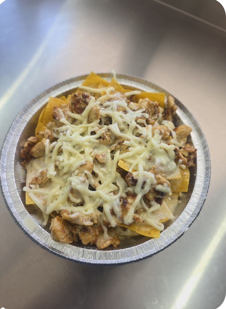 Food from Paco’s Cantina & Sports Bar