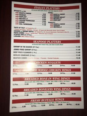 Menu photo 2 Old Friends Pizza Bensalem, PA