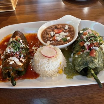 Sol Agave - Chile Relleno Clasicos - New Mexican Cuisine Near Me - Santa Monica, California