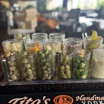 Great Divide Brewery & Roadhouse - More Bloody Mary bar options - New American Near Me - Lone Tree, Colorado