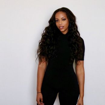 Haute Tress - AVERA BODY WAVE  HAIR  IS FULL DENSITY FROM WEFT BASE TO THE ENDS WITH MEGA BODY AND MOVEMENT.  PERFECTLY WORN  DRIED NATURAL. KYMBERLE G - Hair Extensions Near Me - Pasadena, California