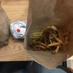 Five Guys - This is how you get fries at Five Guys!!!!