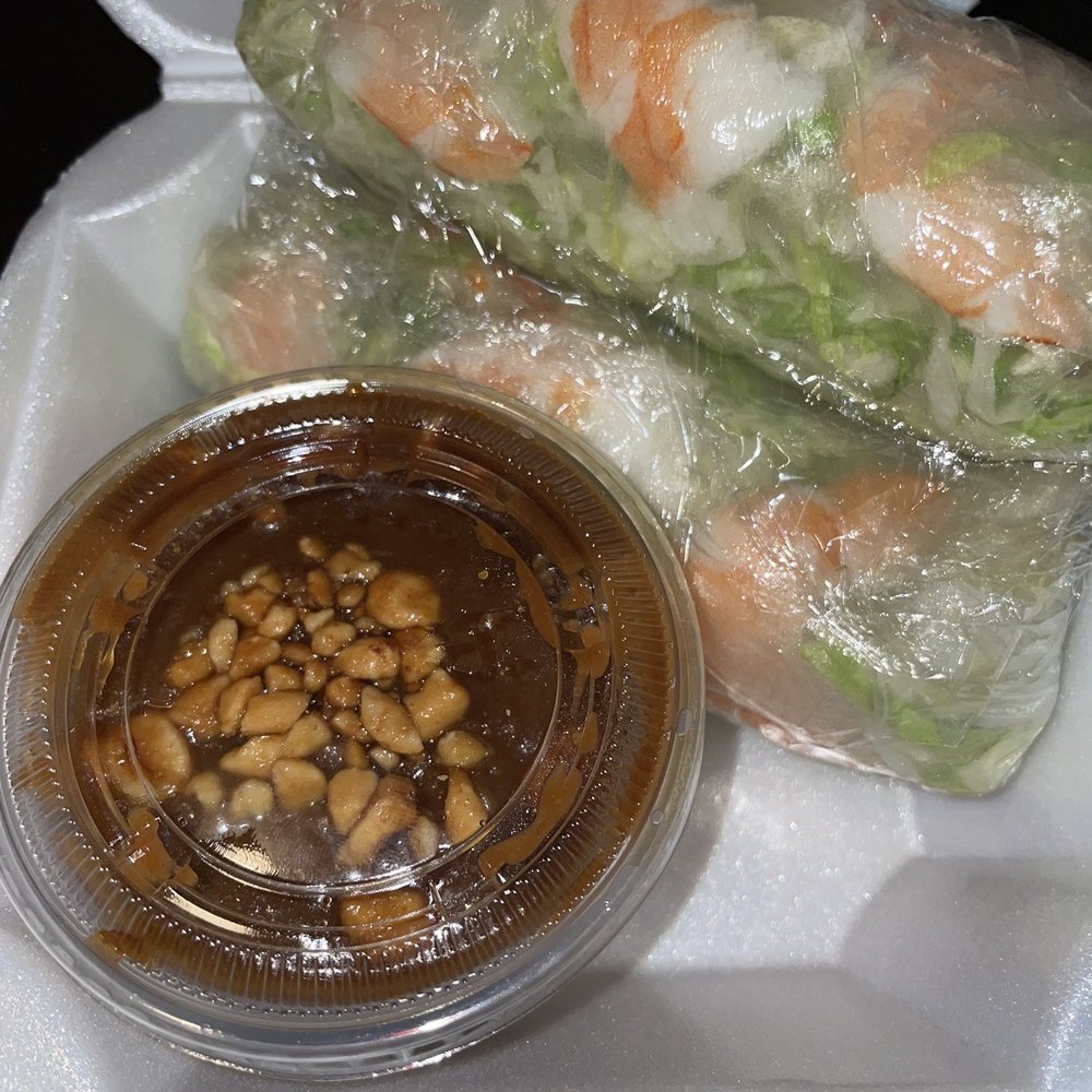 I love how they packed the Summer Rolls I love how they packed the Summer Rolls