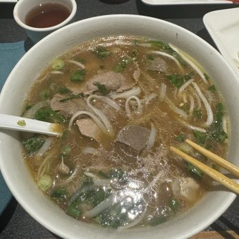 Pho Dalat Authentic Vietnamese Restaurant - pho dalat and vegetable spring roll - Vietnamese Near Me - Tempe, Arizona