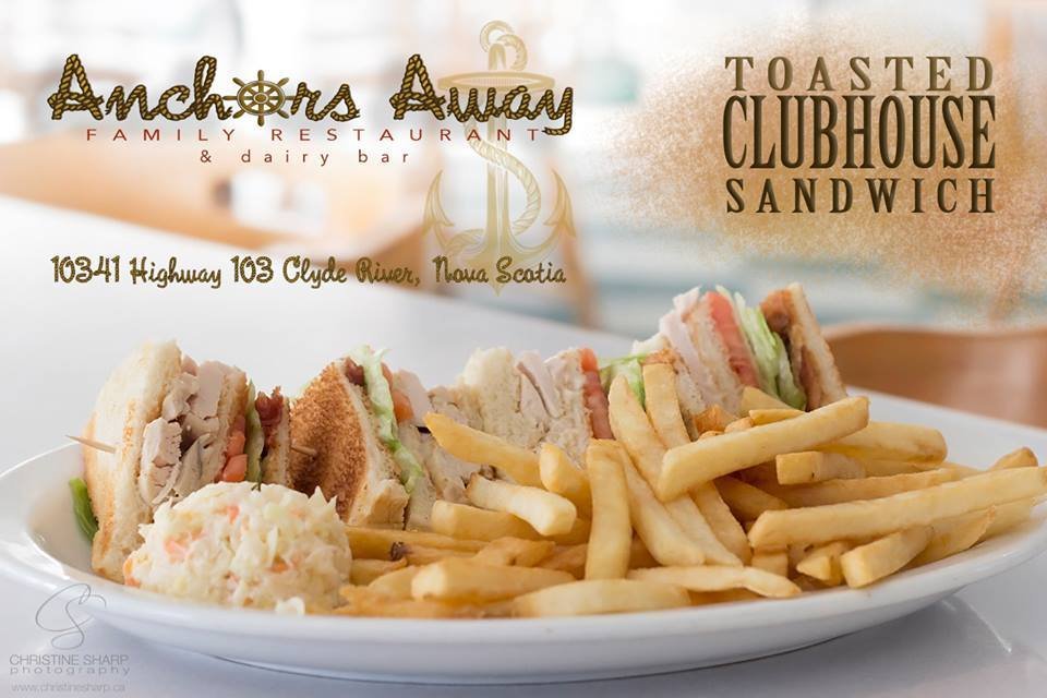 ANCHORS AWAY FAMILY RESTAURANT & DAIRY BAR 10341 Highway 103, Clyde