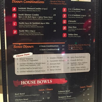 Starfish Sushi - Menu 10/12 - Sushi Bars Near Me - Downey, California Starfish Sushi - Menu 10/12 - Sushi Bars Near Me - Downey, California