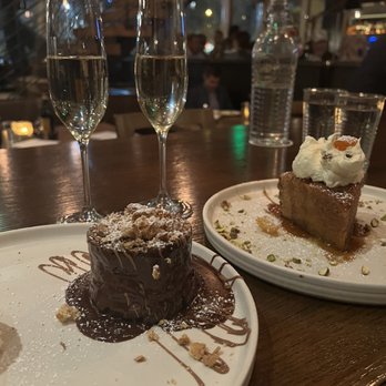 Red Ash - Hot chocolate cake  & olive oil cake - Italian Near Me - Austin, Texas