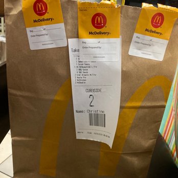 McDonald's - two bags of mcdonald's hamburgers - Burgers Near Me - Carson, California