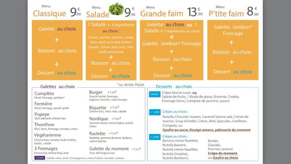 Menu photo 1 Crep'eat Mérignac, 01