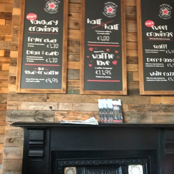 Waffley Good Company - Menu boards - specials - Waffles Near Me - Durham, DUR