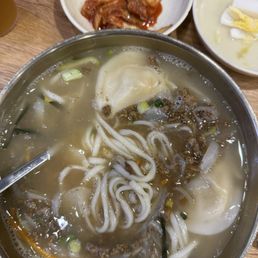 Kalguksu Knife Cut Noodle in Chicken Broth #1 Kalguksu Knife Cut Noodle in Chicken Broth #1