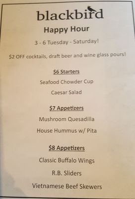 Menu photo 8 Blackbird Shoreline, WA Menu photo 8 Blackbird Shoreline, WA