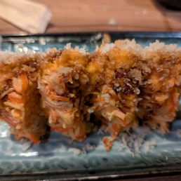 Coco Roll ( 2Shrimp Tempura) (half eaten )