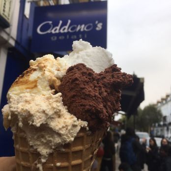 Oddono's - Peanut butter gelato and chocolate and coconut sorbets (nice, lighter in taste and texture) - Ice Cream & Frozen Yogurt Near Me - London, XGL