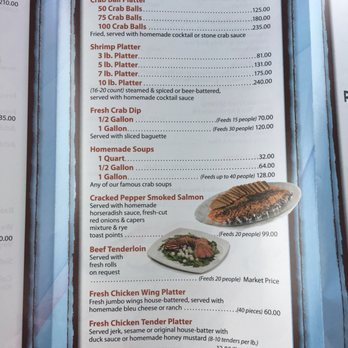 Jerry's Seafood - Party menu - Seafood Near Me - Bowie, Maryland Jerry's Seafood - Party menu - Seafood Near Me - Bowie, Maryland