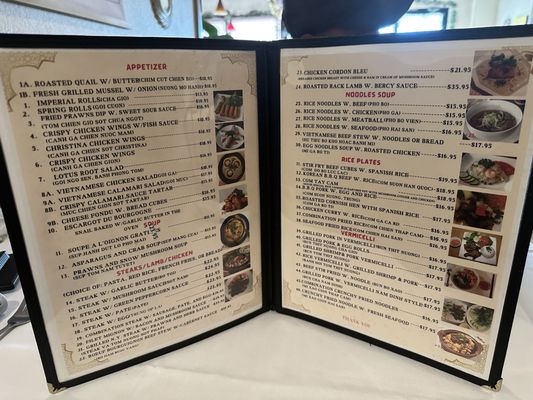 Menu photo 4 Chez Christina Milpitas, CA