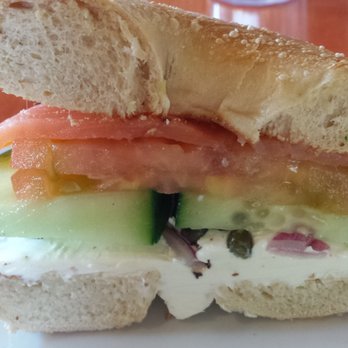iJAVA Cafe - 1 slab of lox. :-/ - Cafes Near Me - San Jose, California