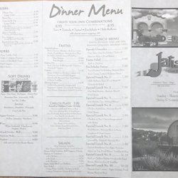 Jalisco - Menu