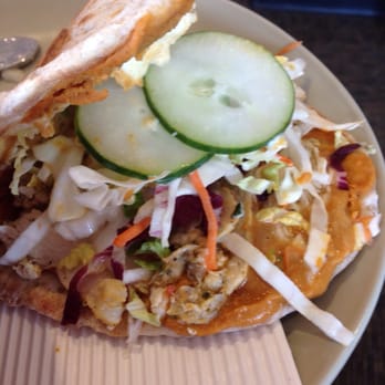 Panera Bread - Rigid, dry chicken meditteranean flatbread - Salad Near Me - Lexington, South Carolina Panera Bread - Rigid, dry chicken meditteranean flatbread - Salad Near Me - Lexington, South Carolina