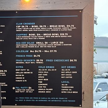 Sea Pal Cove - Menu - Fish & Chips Near Me - Fort Bragg, California Sea Pal Cove - Menu - Fish & Chips Near Me - Fort Bragg, California
