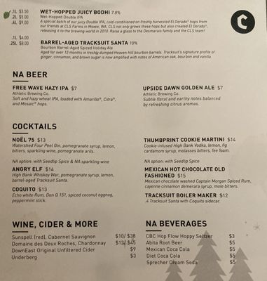 Menu photo 2 Columbus Brewing Company Taproom Columbus, OH Menu photo 2 Columbus Brewing Company Taproom Columbus, OH