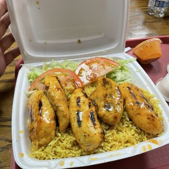 Flame On Peri Peri Grill - CHICKEN TENDERS RICE BOWL 7.5/10 - Burgers Near Me - Niles, Illinois