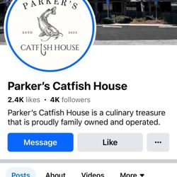 Parker’s catfish house - Facebook page