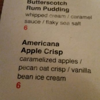 Eureka! - What's in the Americana Apple Crisp - American Near Me - Fresno, California Eureka! - What's in the Americana Apple Crisp - American Near Me - Fresno, California