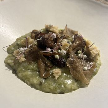 Restaurant Gish - Seaweed mushroom risotto - New American Near Me - Santa Clara, California Restaurant Gish - Seaweed mushroom risotto - New American Near Me - Santa Clara, California