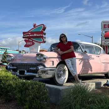 Sunliner Diner - Pink Cadillac - Diners Near Me - Gulf Shores, Alabama