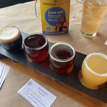 Eternity Brewing - Flight - Breweries Near Me - Howell, Michigan