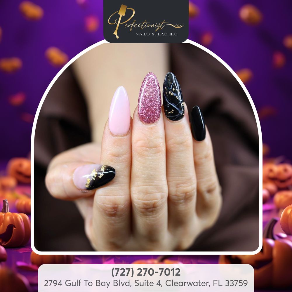 Perfectionist Nails & Lashes Logo