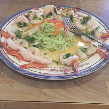 Sam Cafe - Spicy shrimp plate - Thai Near Me - Merced, California