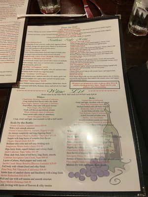 Menu photo 2 Italian Grill Vero Beach, FL Menu photo 2 Italian Grill Vero Beach, FL