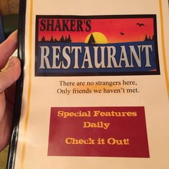 Shaker's - Menu - Breakfast & Brunch Near Me - Houghton Lake, Michigan