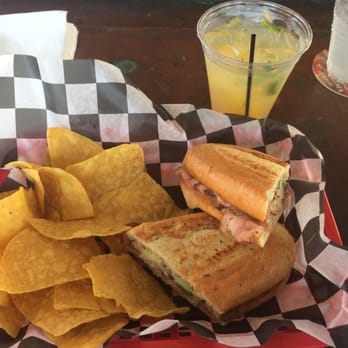 City Kitchen - Cubano sandwich; comes with tortilla chips; tropical mojito (bartender special) - New American Near Me - Beaufort, North Carolina City Kitchen - Cubano sandwich; comes with tortilla chips; tropical mojito (bartender special) - New American Near Me - Beaufort, North Carolina