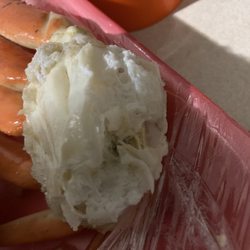 Pete's Produce Loomis - Crab legs with mold on the inside
