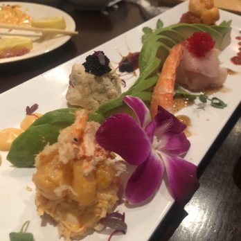 Omokase - Came to omokase sushi and the head sushi chef Sam made us a specialty plate - Sushi Bars Near Me - Rancho Cucamonga, California