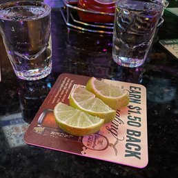 Patron shots