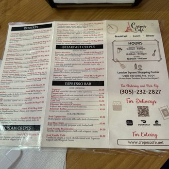 Crepes Cafe - Creperies Near Me - Miami, Florida